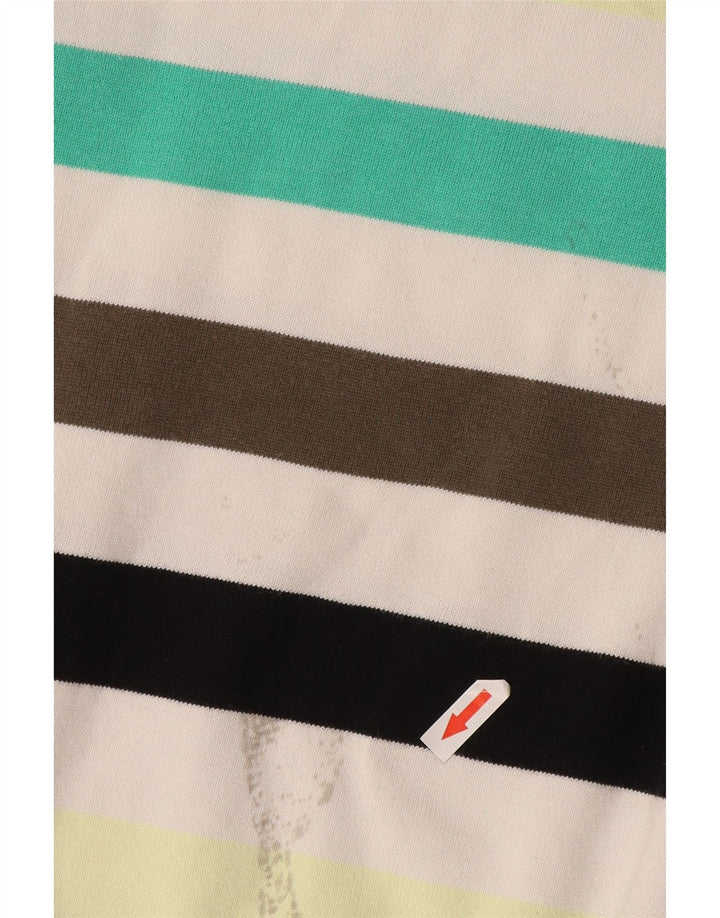 Jack & Jones herre rund hals sweater stor flerfarvet stribet