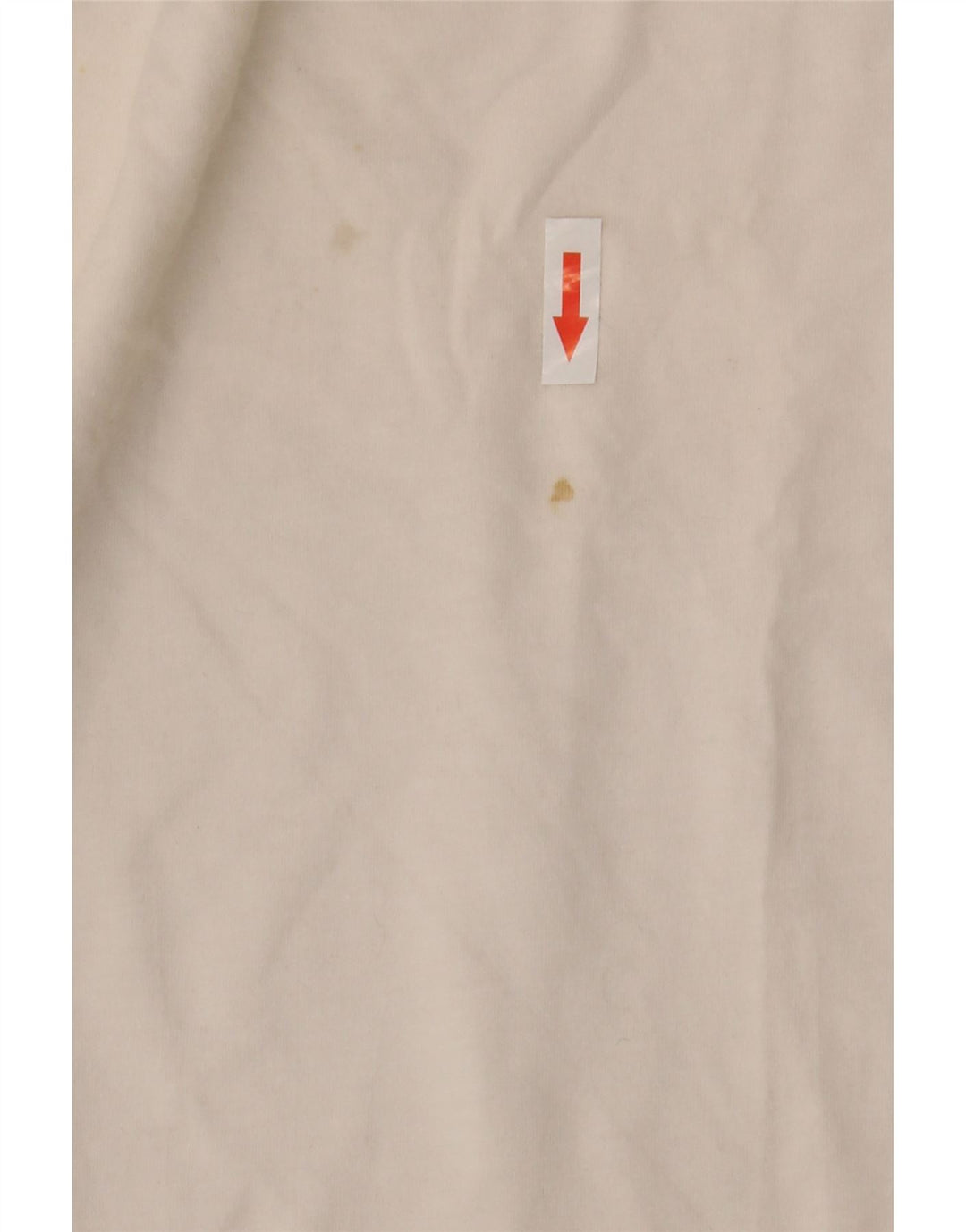 Datch Herre Muscle Graphic Top Langærmet UK 12 Medium White Colourblock