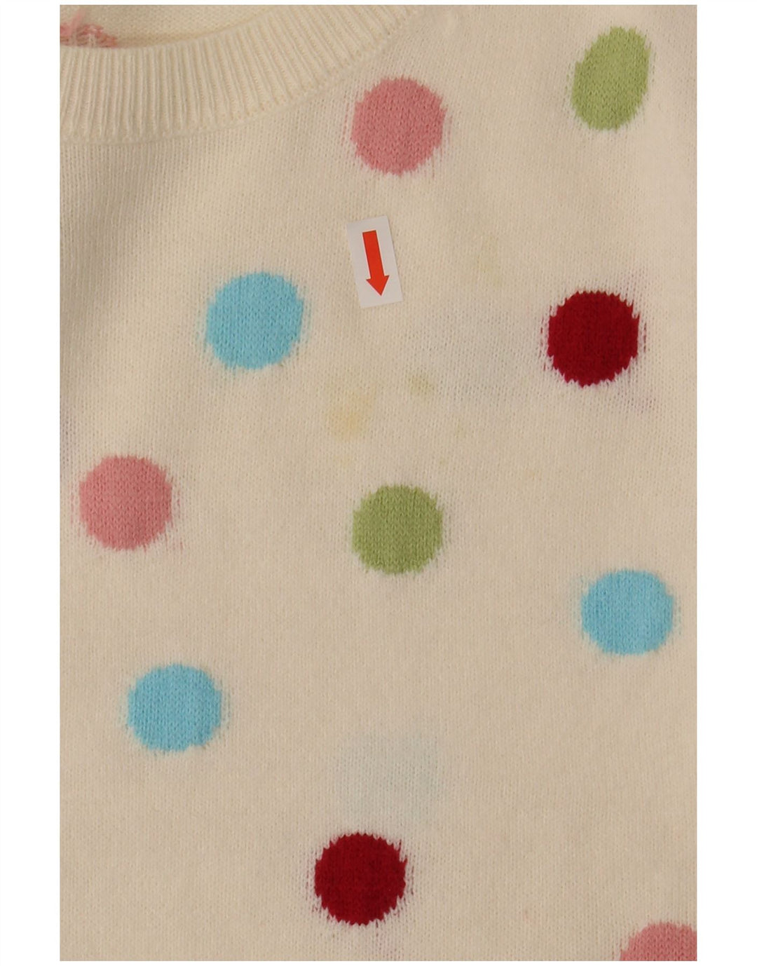 Marks & Spencer Dame sweater med rund hals DK 12 Medium Off White