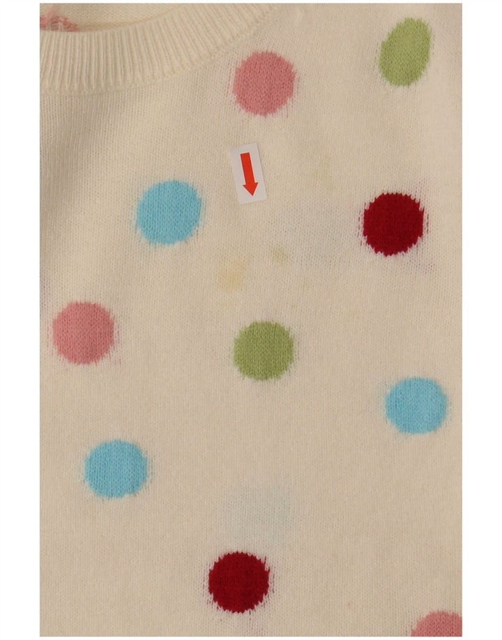 Marks & Spencer Dame sweater med rund hals DK 12 Medium Off White