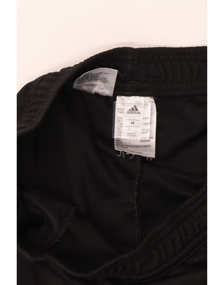 ADIDAS Mens Tracksuit Trousers Medium  Black Polyester