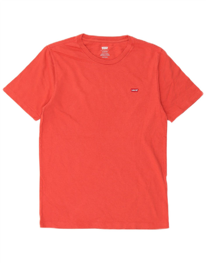 Levi's Herre Standard T-Shirt Top XS Rød Bomuld