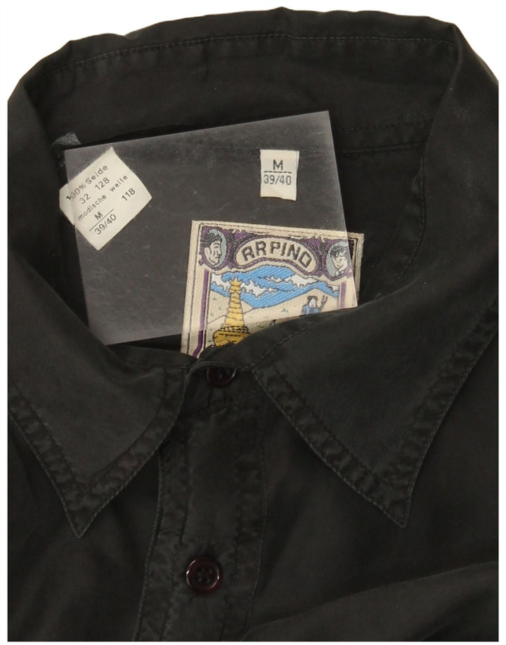 Arpino Herreskjorte str. 39/40 Medium Sort Silke