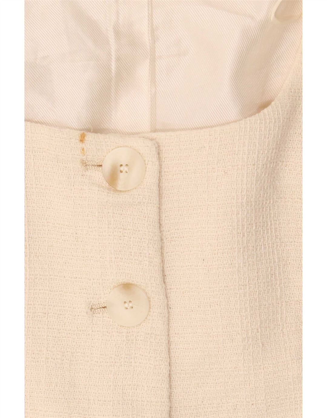 Zara Damevest UK 12 Medium Beige Bomuld