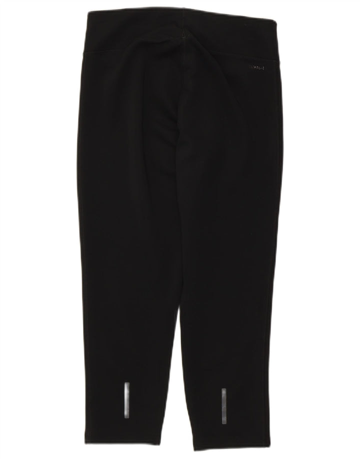Adidas Dame Climalite Capri Leggings UK 8/10 Small Black