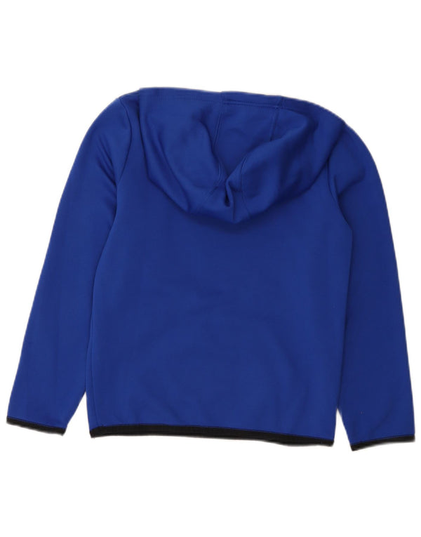 Under Armour Boys Cold Gear Grafisk hættetrøje 9-10 år Medium Blue