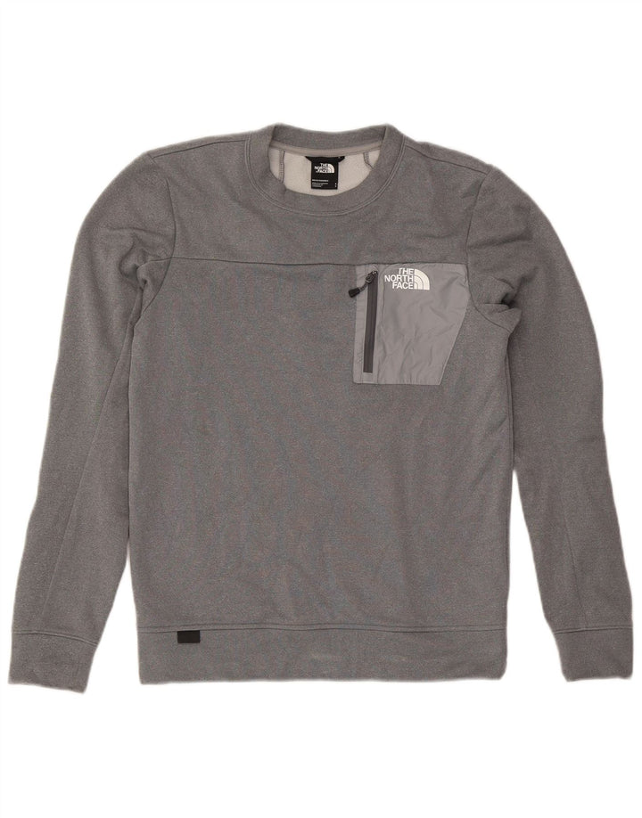 The North Face Herre Sweatshirt Jumper Lille Grå Polyester