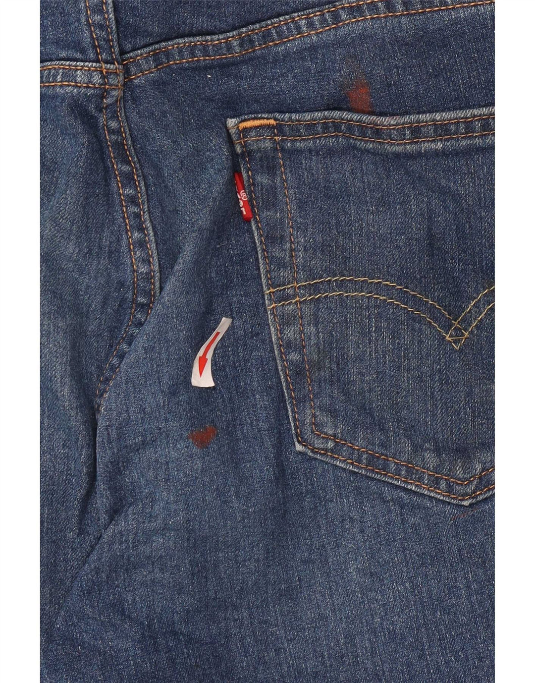 Levi's Herre 511 Slim Jeans W34 L32 Blå Bomuld