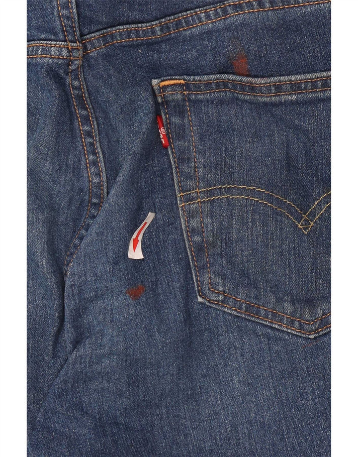 Levi's Herre 511 Slim Jeans W34 L32 Blå Bomuld