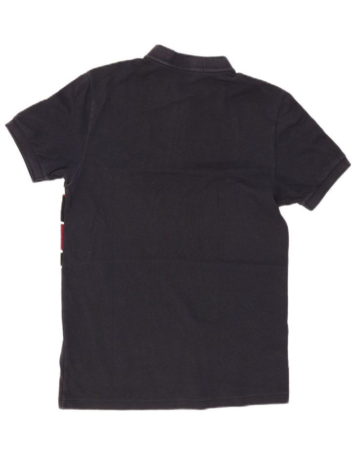 Fred Perry Herre poloshirt Lille marineblå Colourblock Bomuld