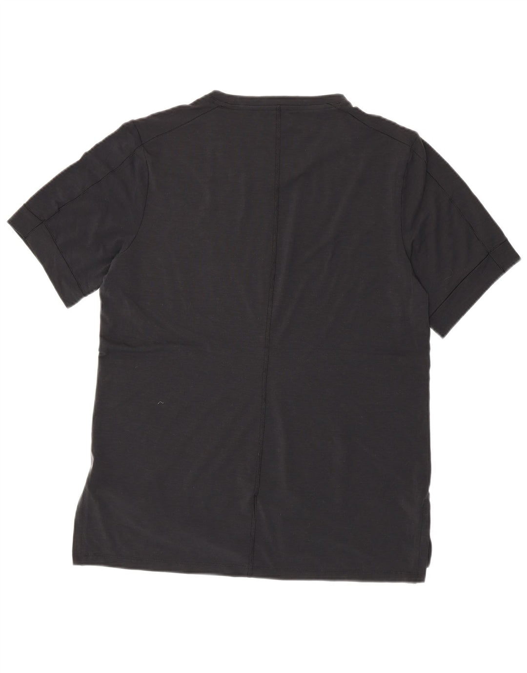 NIKE Herre Dri Fit Slim Fit T-shirt Top Stor sort polyester