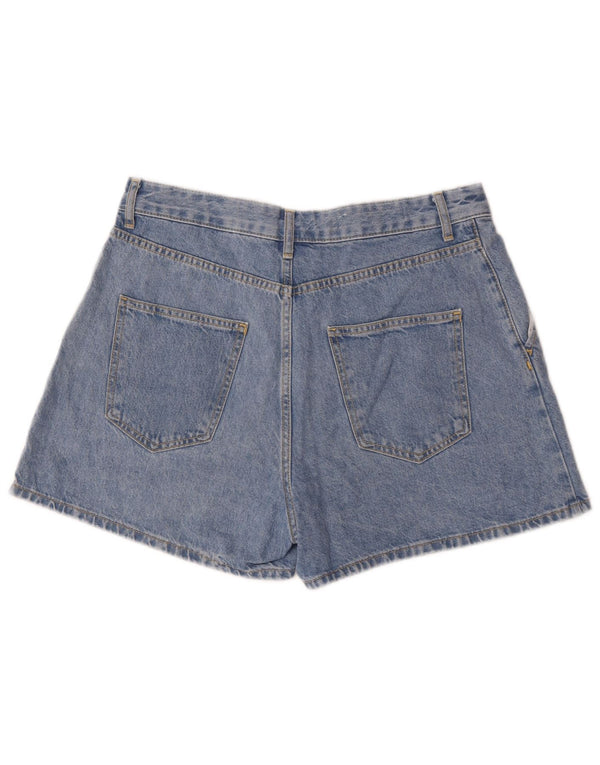 Zara Dame denim Shorts Medium W30 Blå Bomuld