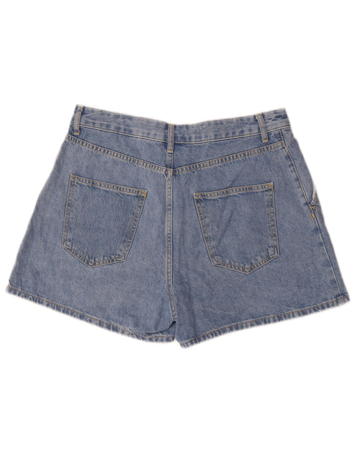 Zara Dame denim Shorts Medium W30 Blå Bomuld