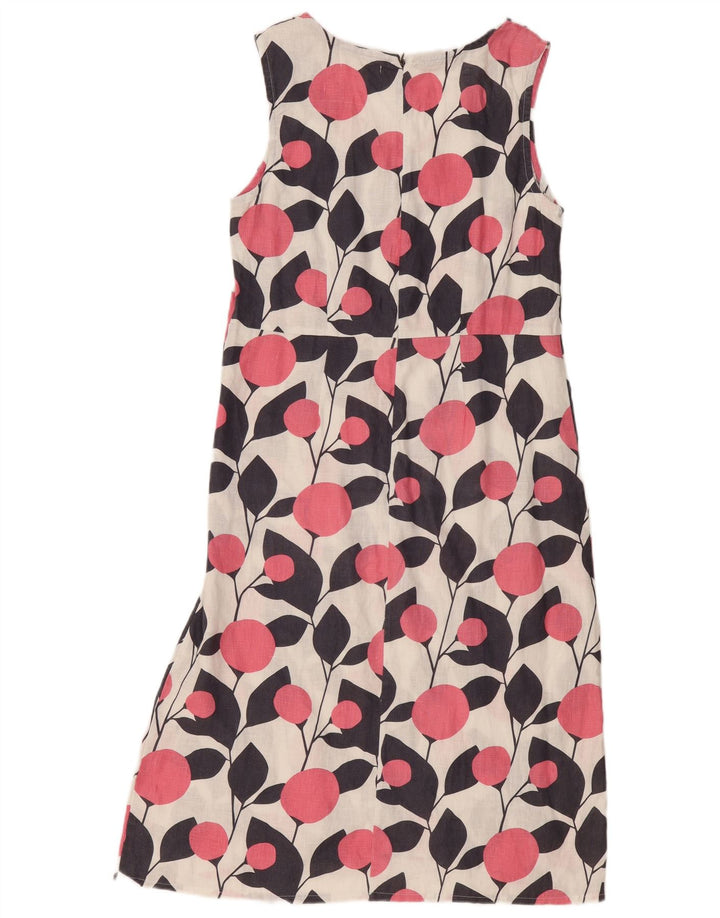 White Stuff Dame Ærmeløs Shift Dress UK 12 Medium White Floral