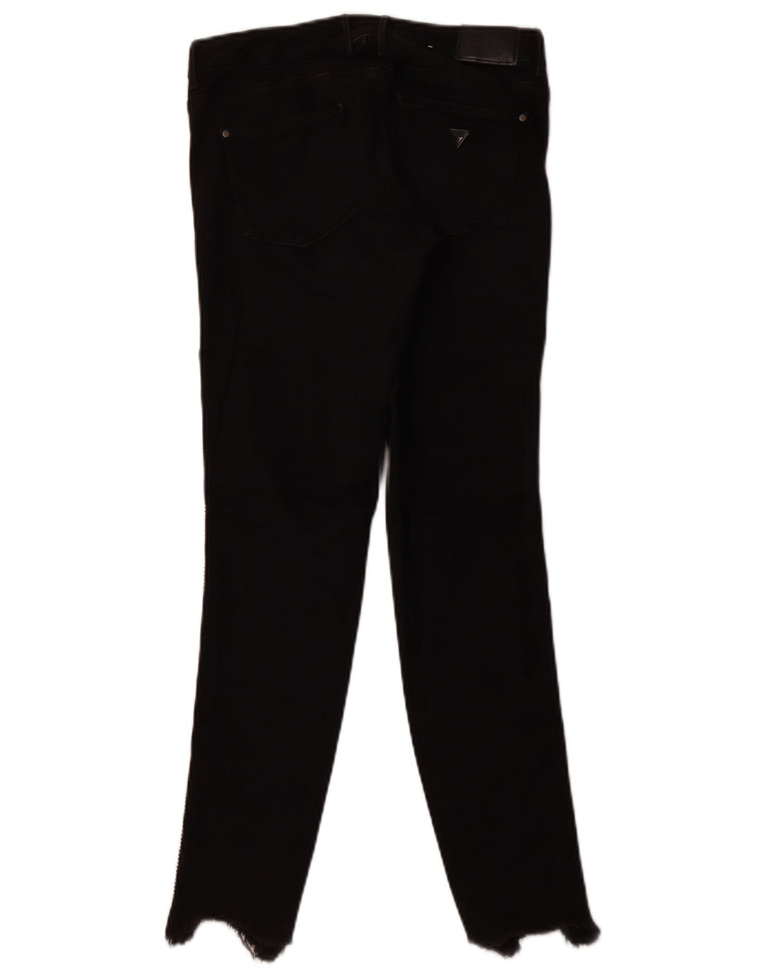 GUESS Dame Mid Rise Jegging Skinny Jeans W28 L28 Sort Bomuld