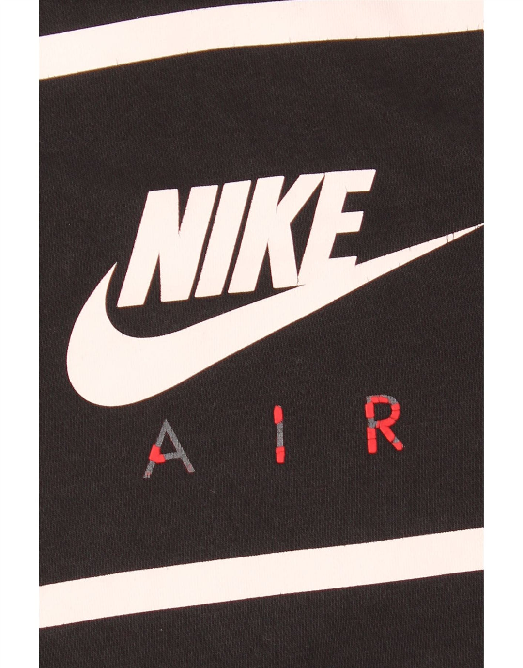 Nike grafisk hættetrøje til mænd mellem sort bomuld