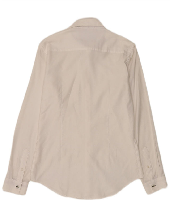 Zara Herre Slim Fit skjorte Medium White