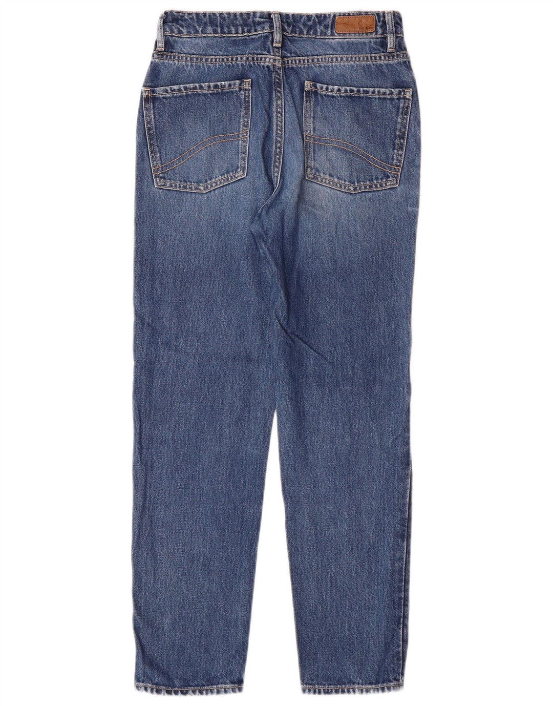 FAT FACE Dame Mom Jean Distressed Slim Jeans UK 6 XS W26 L26 Blå Bomuld