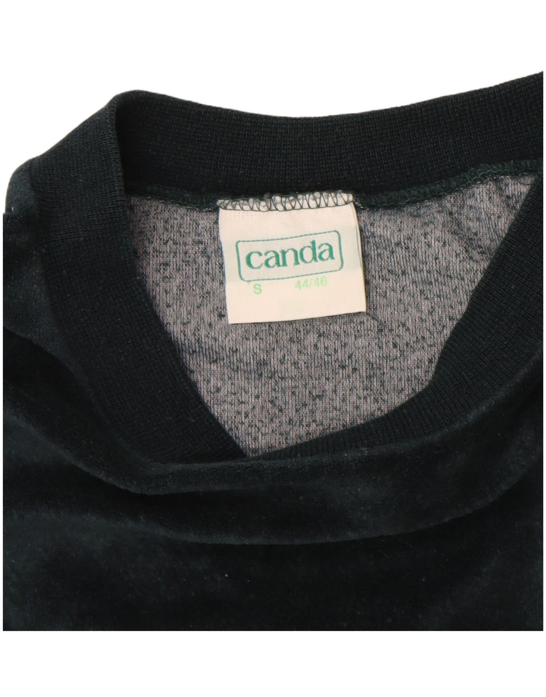 CANDA Dame Oversized Sweatshirt Jumper UK 10 Lille grøn bomuld