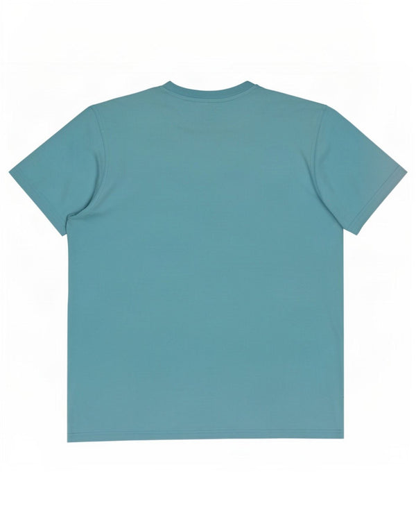 Weird Fish Herre T-Shirt Top XL Blå Bomuld