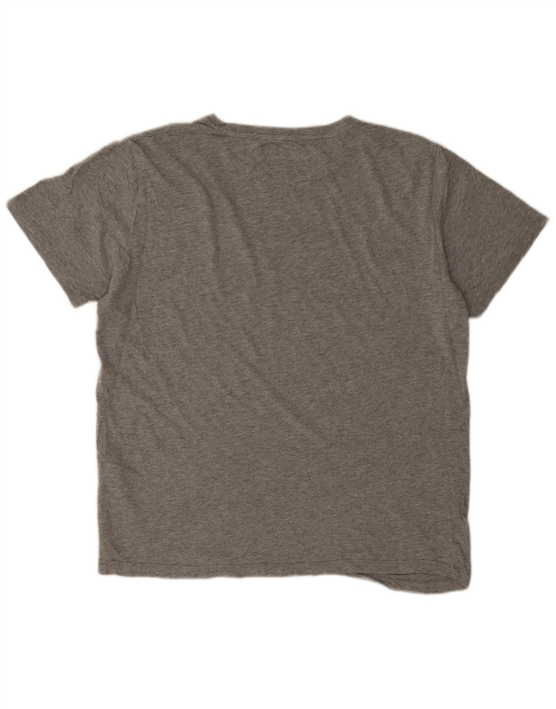 Jack & Jones Herre Regular Fit grafisk T-shirt Top Medium Grey Flecked