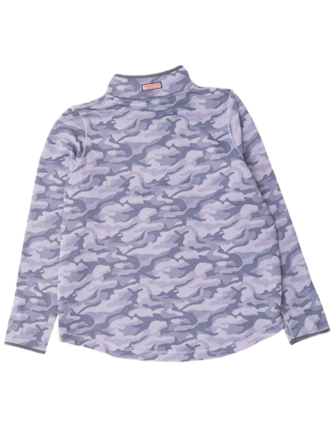 Vineyard Vines Dame Oversized Sweatshirt Jumper UK 18 XL Blå Camouflage