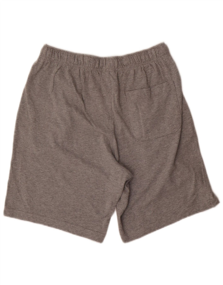 Nike Sportshorts til mænd, mellemgrå flækket bomuld