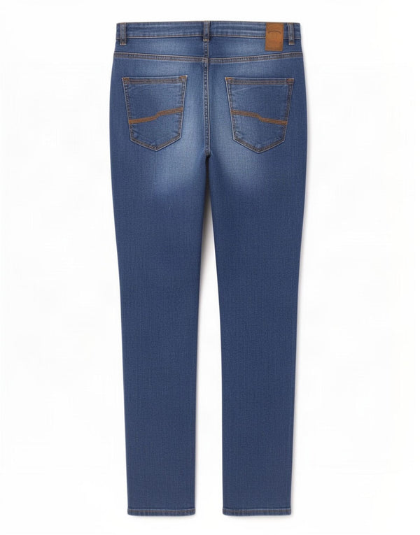 Zara Boys Slim Jeans 13-14 Years W30 L30 Blue Cotton