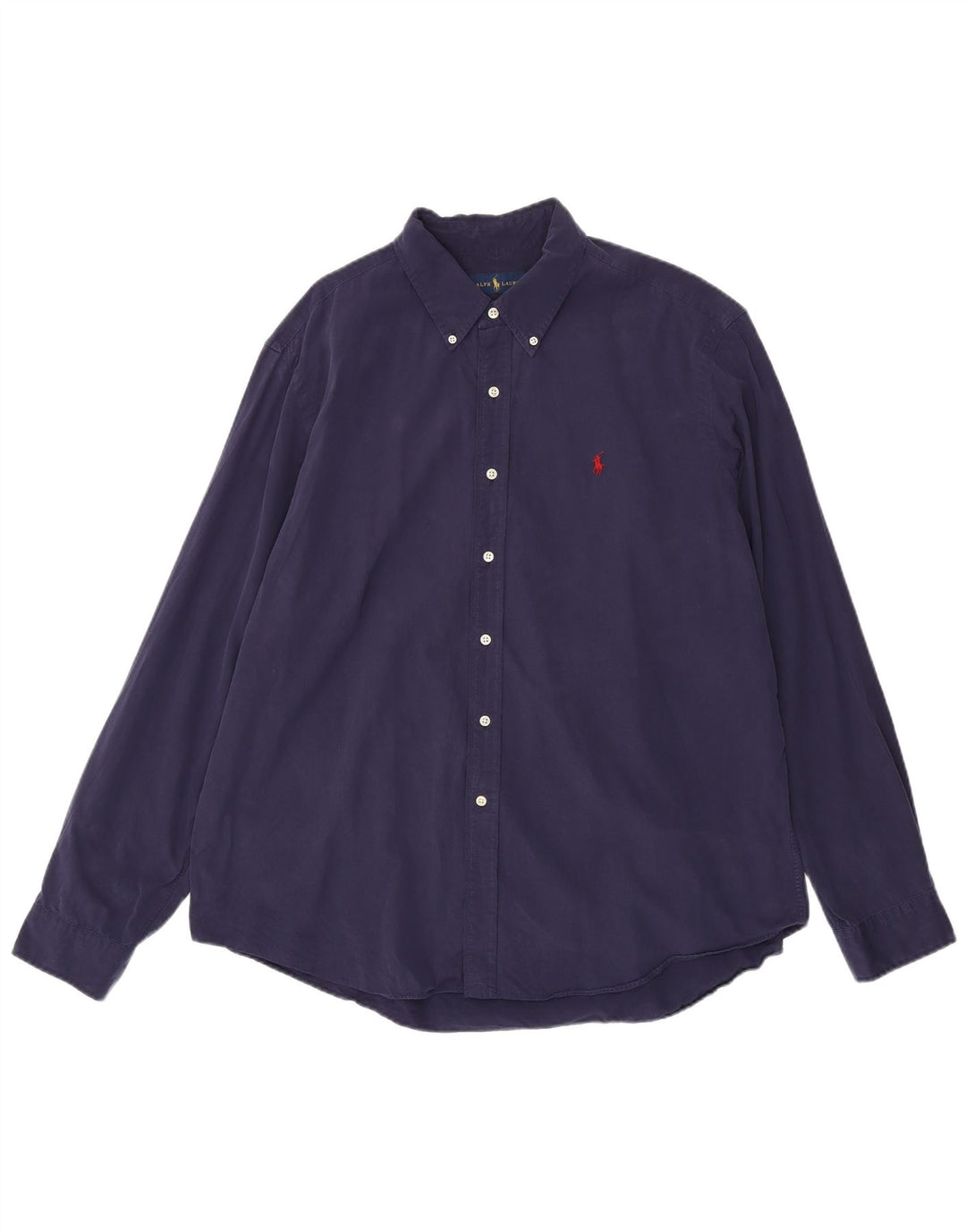Ralph Lauren herreskjorte 2XL marineblå bomuld