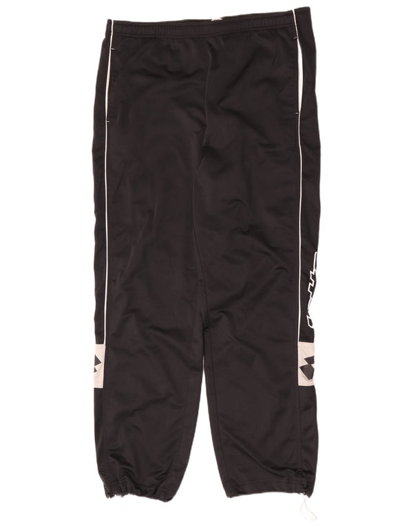 Lotto Herre grafisk træningsdragt Bukser Joggers Large Black Colourblock