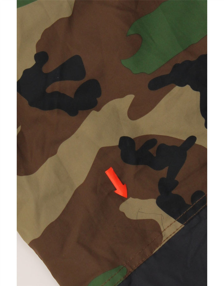 Zara Parkajakke med hætte til drenge 13-14 år Flerfarvet Camouflage