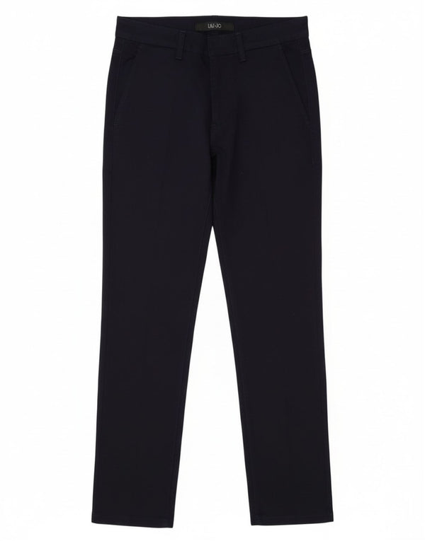 Liu Jo Herre Skinny Chino Bukser IT 48 Medium W30 L27 Marineblå Bomuld