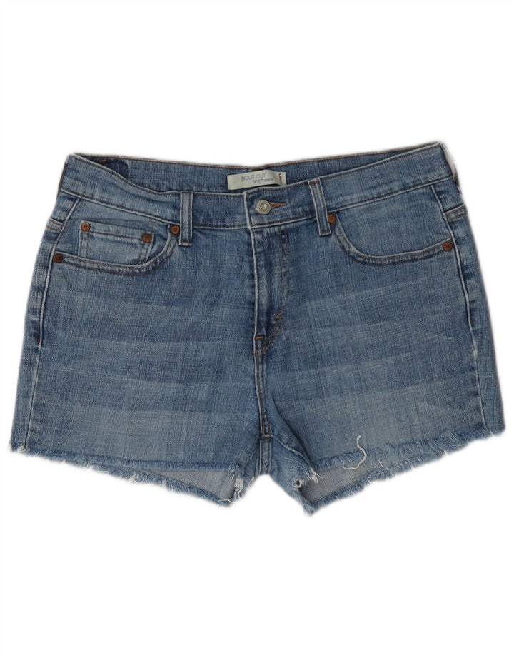 Levi's Womens 515 denimshorts US 10 Large W34 Blue Cotton