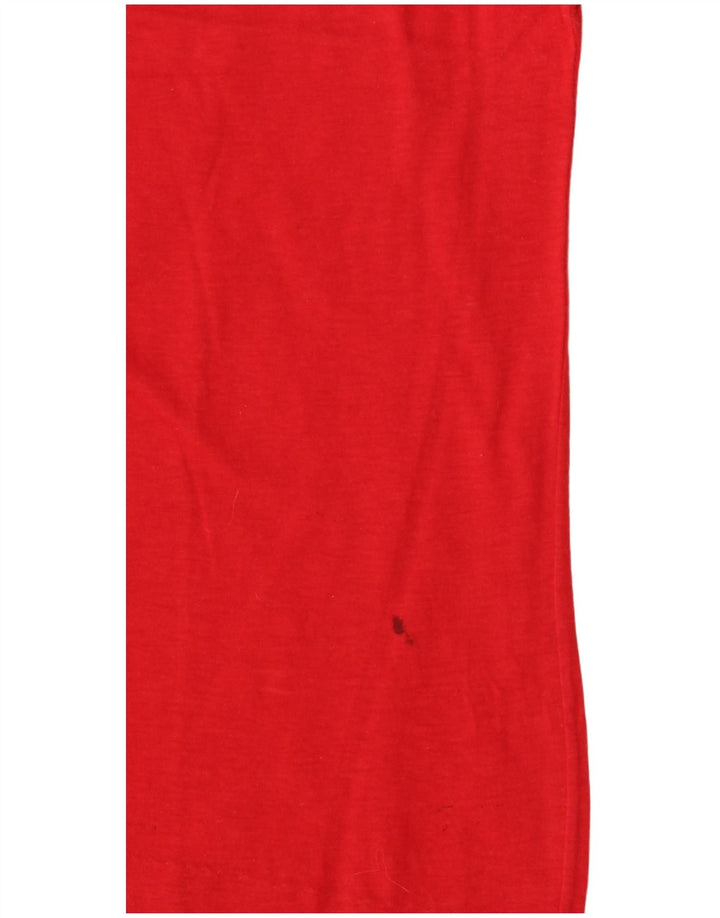 Ragno Dame T-Shirt Top EU 46 XL Rød Blomster