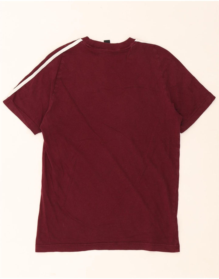 ADIDAS Herre T-shirt Top Lille rødbrun bomuld