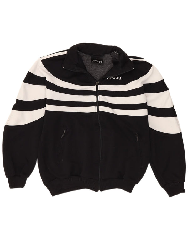 Adidas Pige Træningsdragt Topjakke 13-14 År Sort Colourblock Polyester