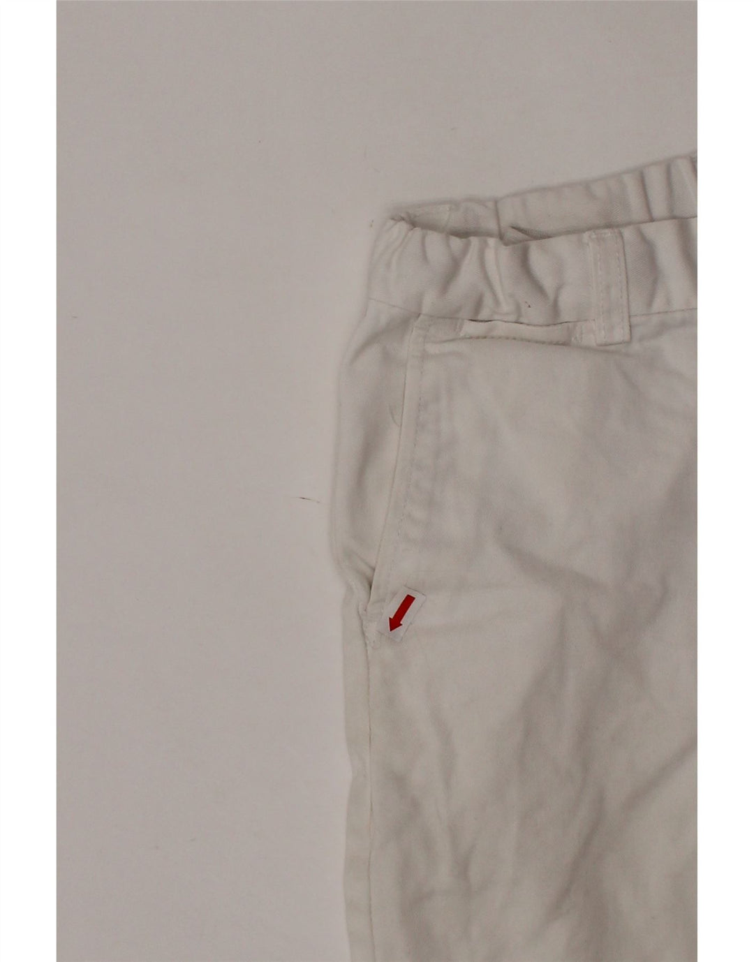 POLO RALPH LAUREN Drenge Chino Shorts 6-7 år W22 Hvid Bomuld