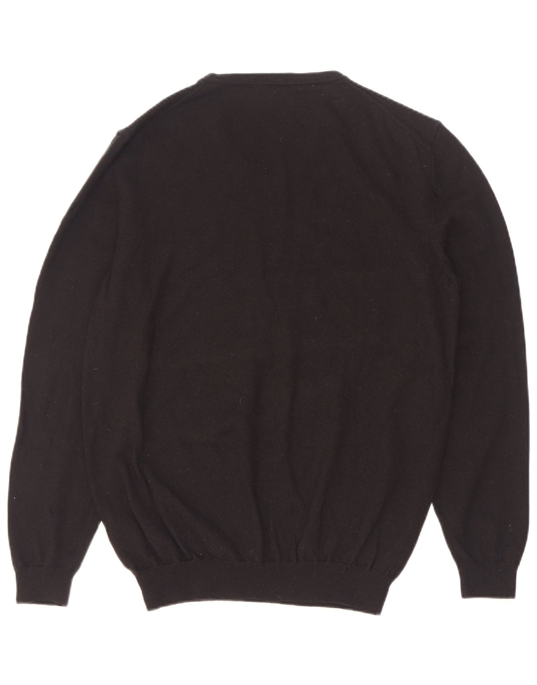 Hugo Boss Herre V-hals sweater XL Sort Virgin Wool