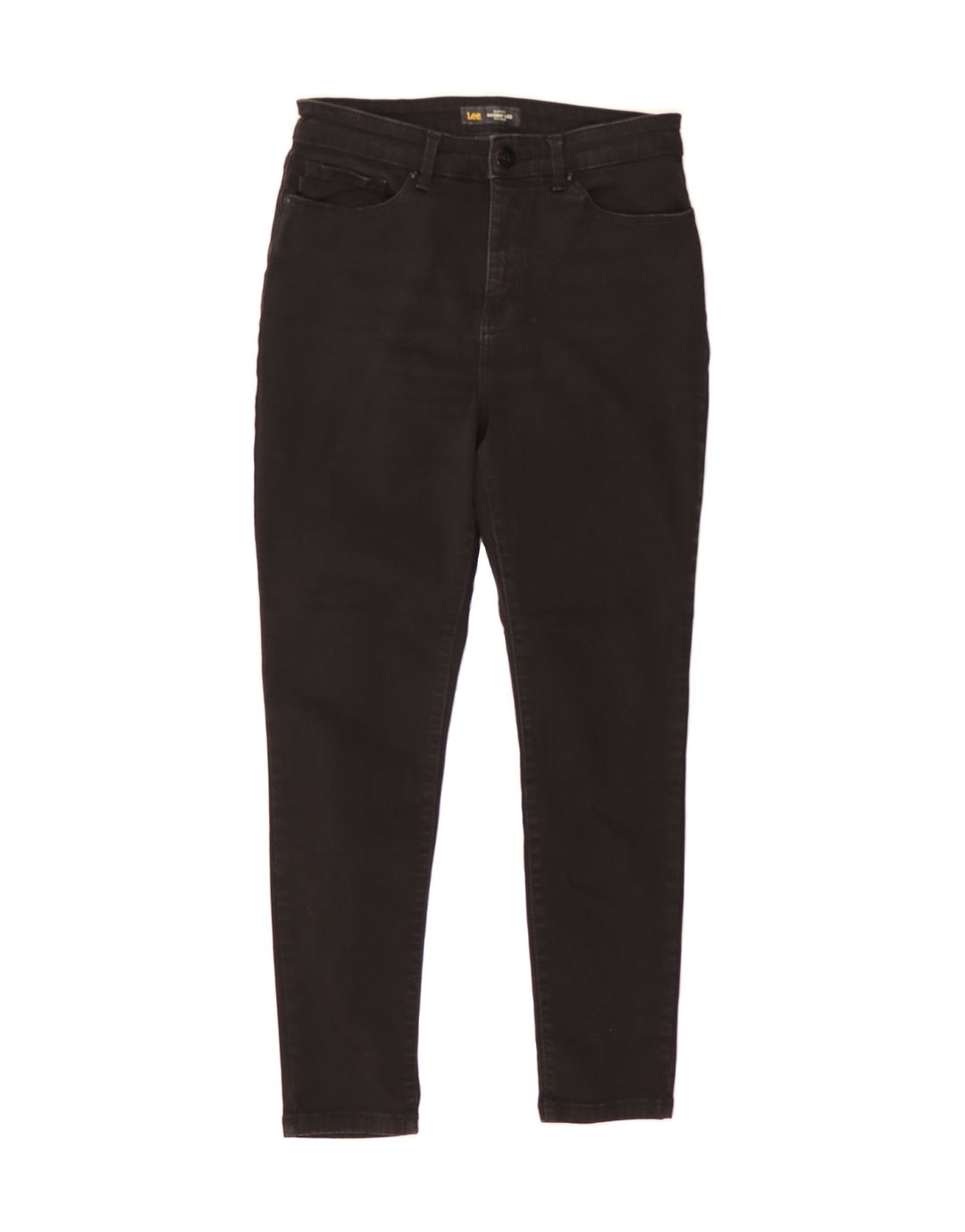 LEE Womens Skinny Jeans US 8 Medium W28 L26 Black Cotton Vintage Lee and Second-Hand Lee from Messina Hembry 