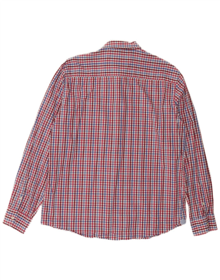 MASSIMO DUTTI Mens Shirt 2XL Multicoloured Check Cotton