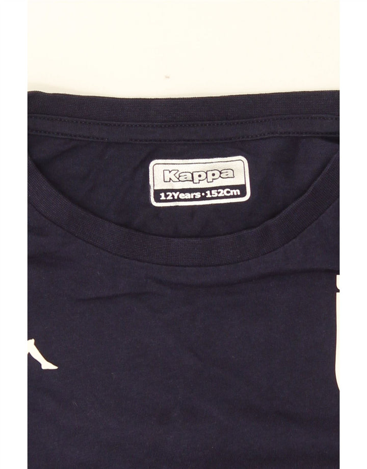 Kappa drenge grafisk t-shirt top 11-12 år marineblå