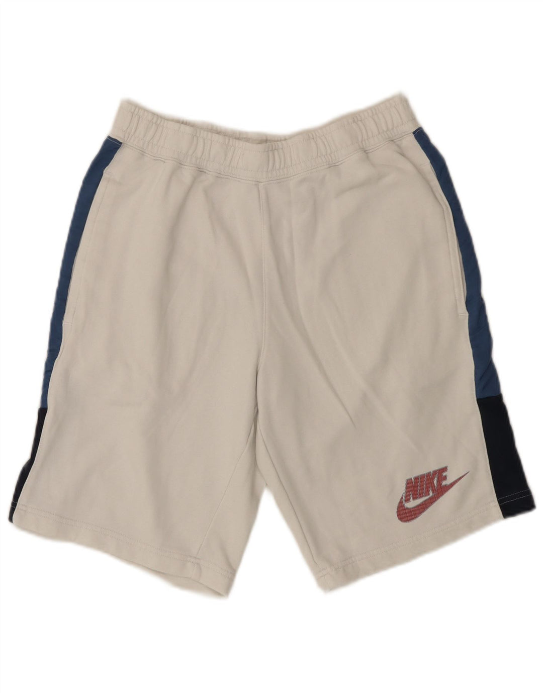Nike Herre sportsshorts Medium White Colourblock Bomuld
