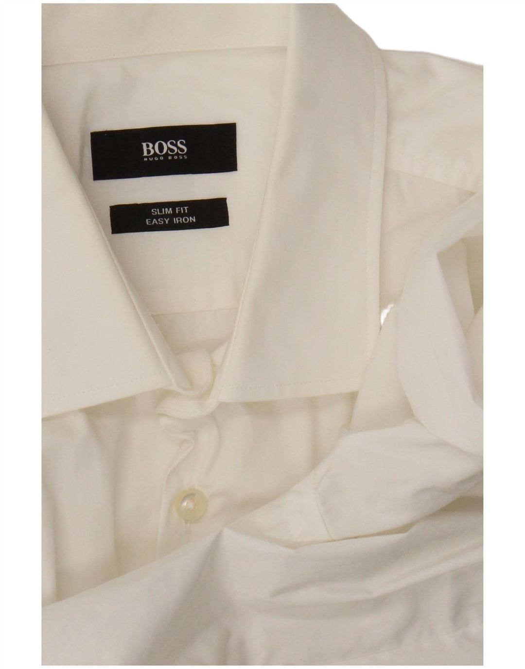 Hugo Boss Herre Slim Fit skjorte Medium White