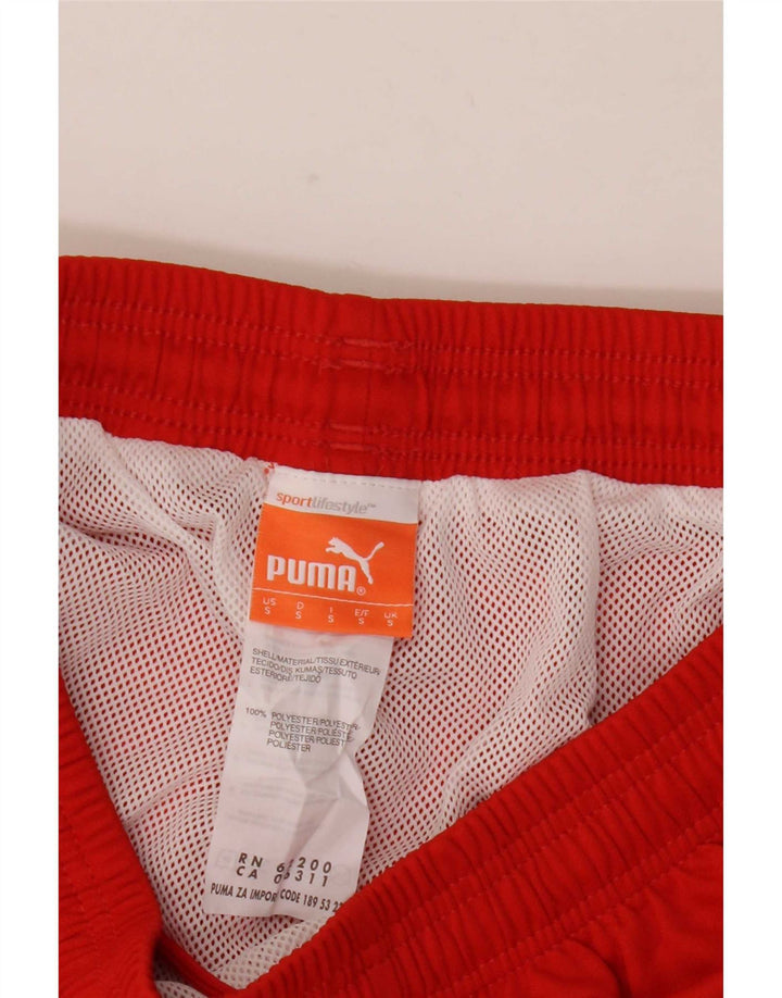 Puma Badeshorts til mænd Small Red Colourblock Polyester