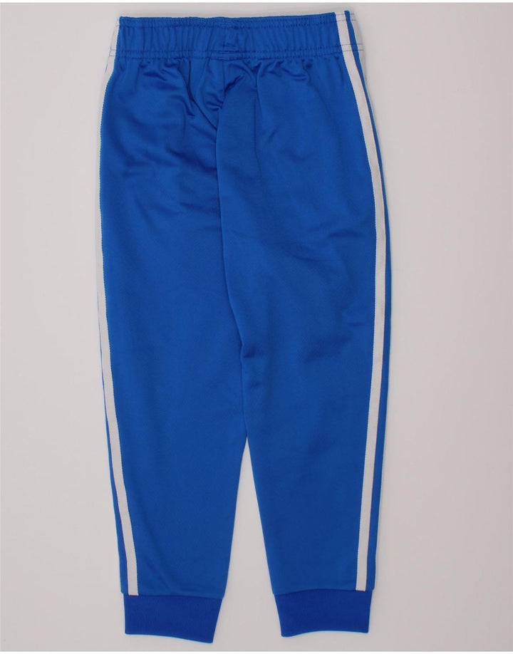 Adidas Boys Joggers Træningsdragt Bukser 5-6 år Blå Polyester