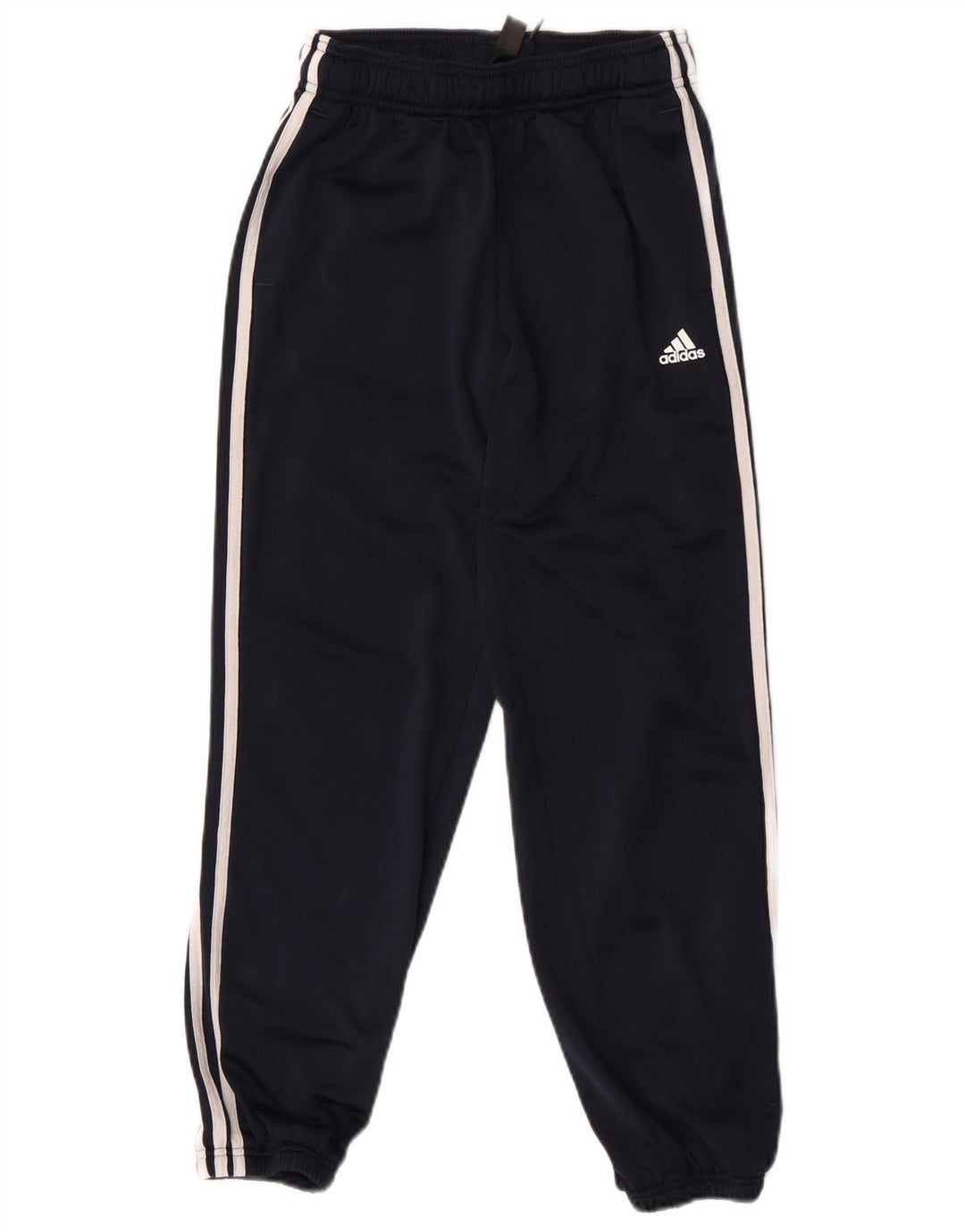 Adidas Drenge Træningsdragt Bukser Joggers 11-12 År Marineblå Polyester