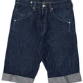 LEVI'S Womens Denim Shorts W32 Large Navy Blue Vintage Levi's and Second-Hand Levi's from Messina Hembry 