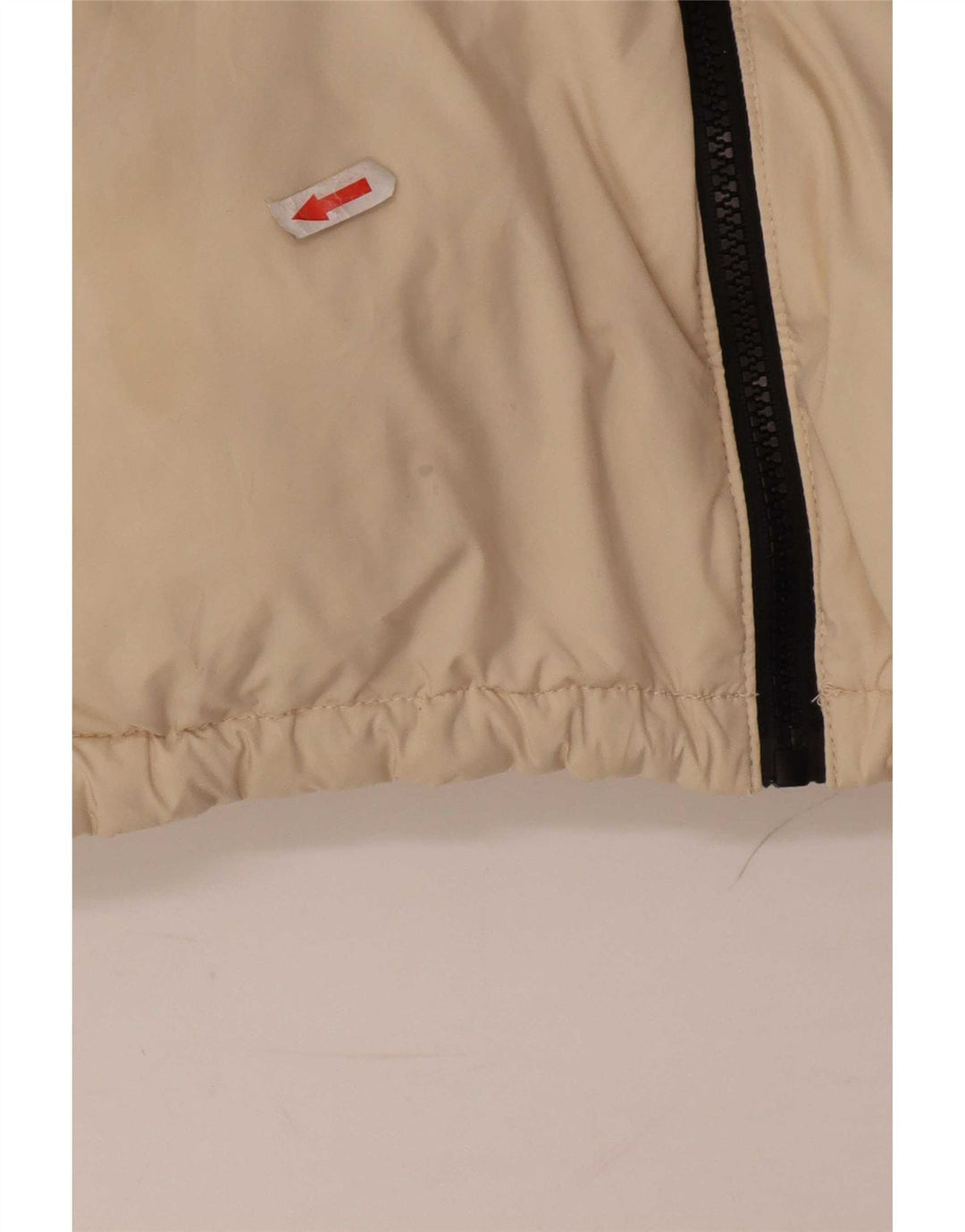Zara Dame Polstret Jakke UK 16 Large Off White Polyester