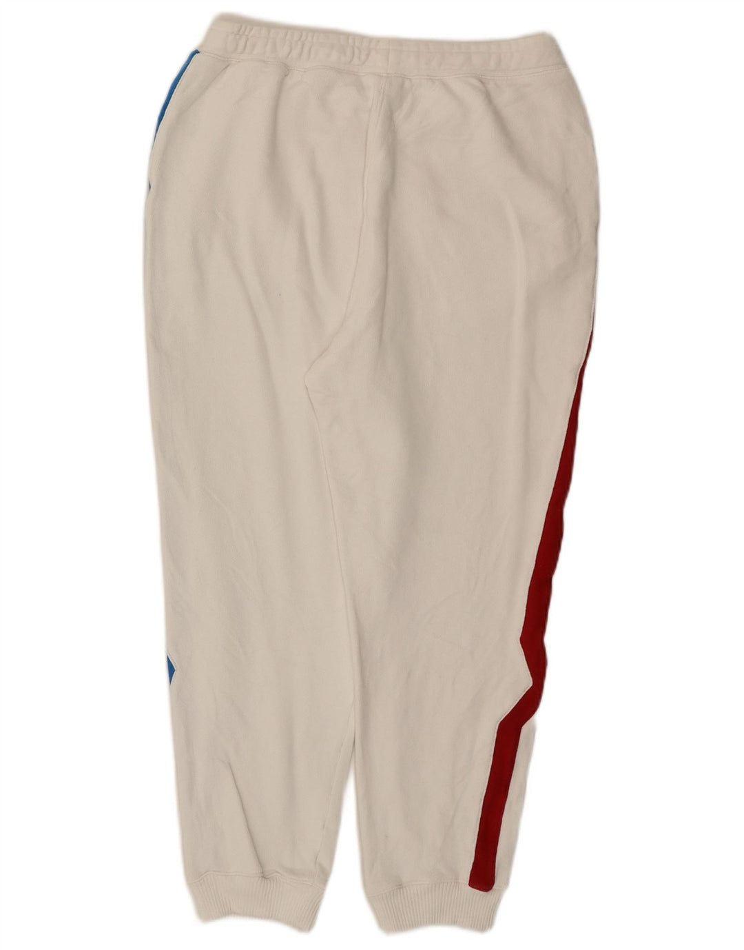 Lacoste Herre træningsdragt Bukser Joggers Størrelse 4 Medium hvid stribet bomuld