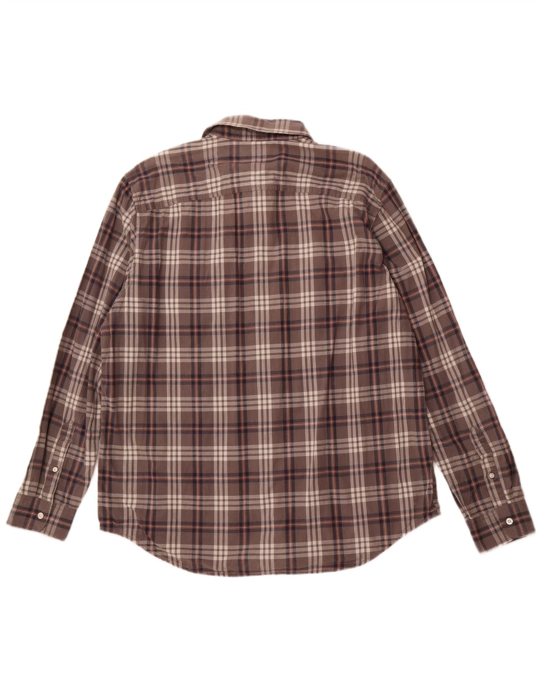 TIMBERLAND Herre Regular Fit skjorte XL Grå ternet bomuld